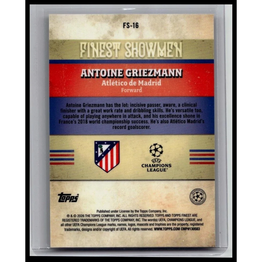 2025-26 Finest UEFA Club Competitions } Harry Kane Finest Showmen